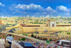 Painting of the Temple, by the Temple Institute Painting of the Temple, by the Temple Institute